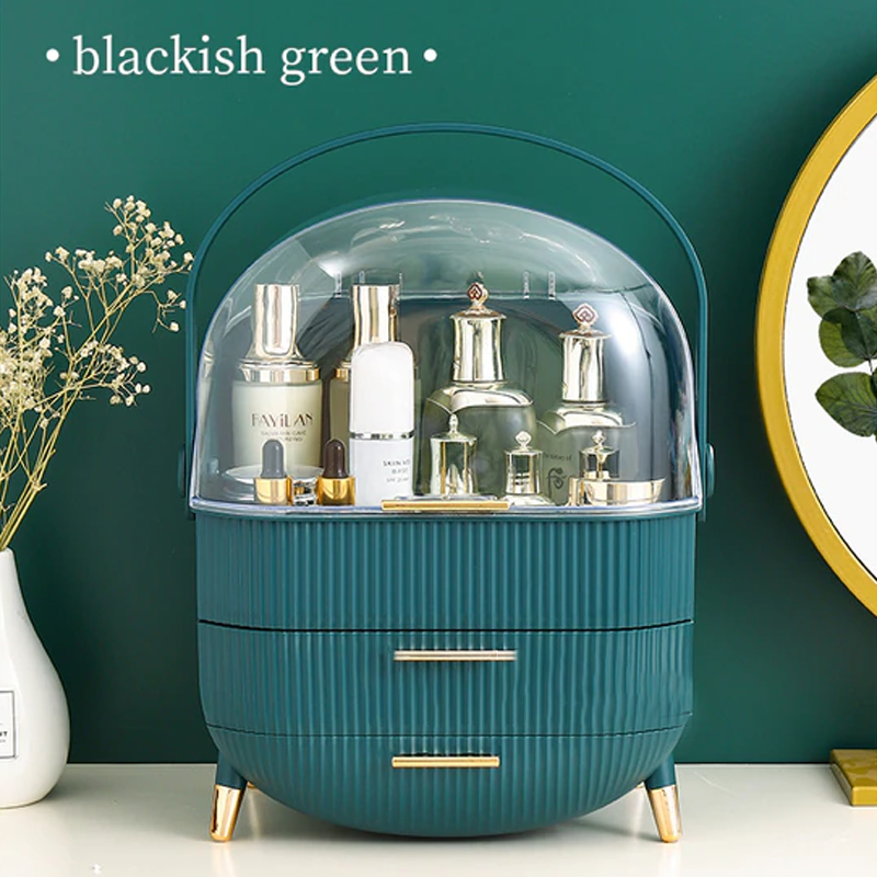 Transparent Cosmetic Storage Box Makeup Drawer Organizer