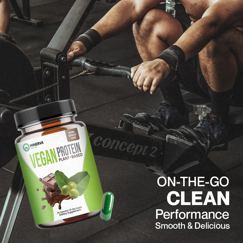 Minerva Nature Ultimate Vegan Protein for Muscle Growth & Fat Loss