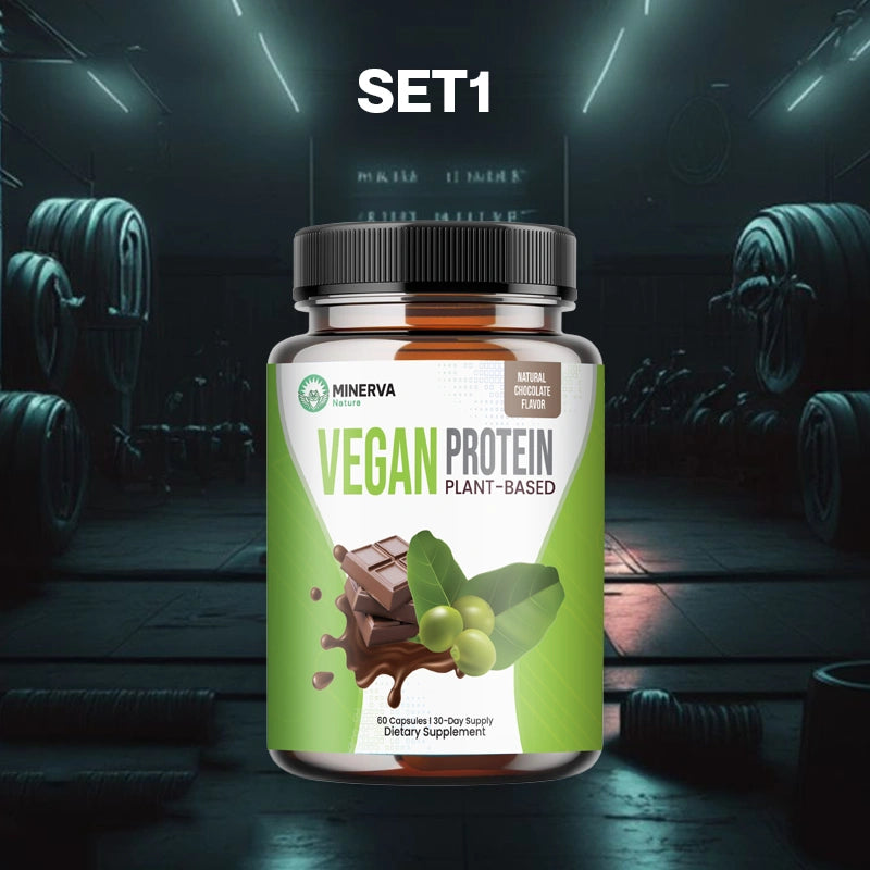 Minerva Nature Ultimate Vegan Protein for Muscle Growth & Fat Loss