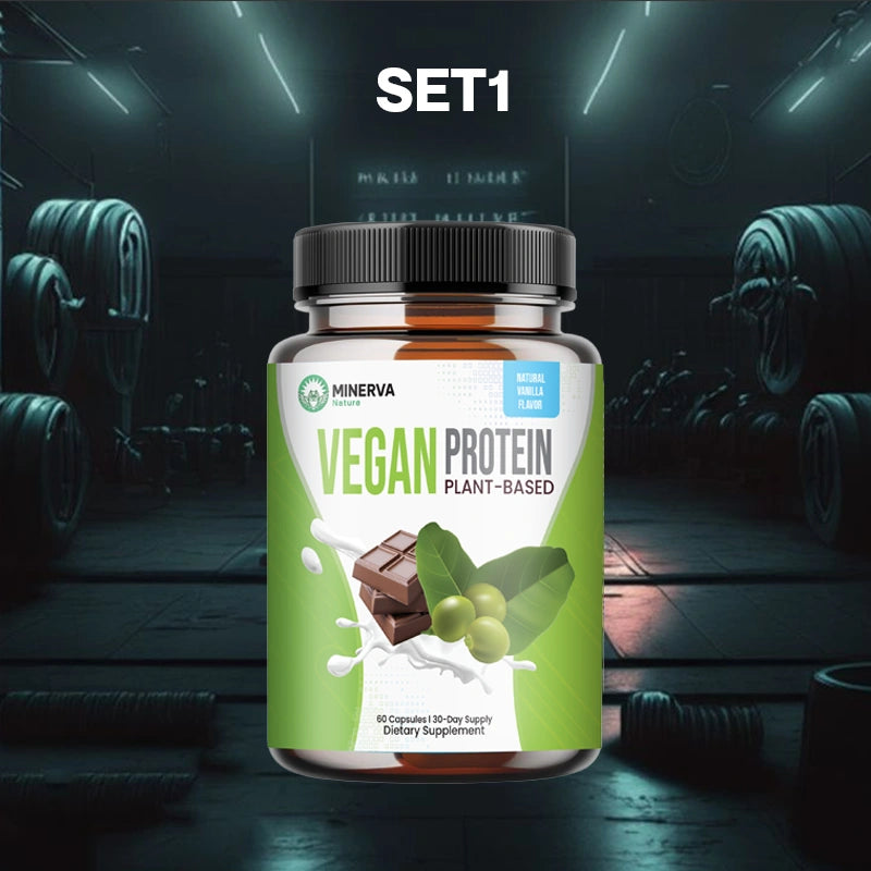 Minerva Nature Ultimate Vegan Protein for Muscle Growth & Fat Loss