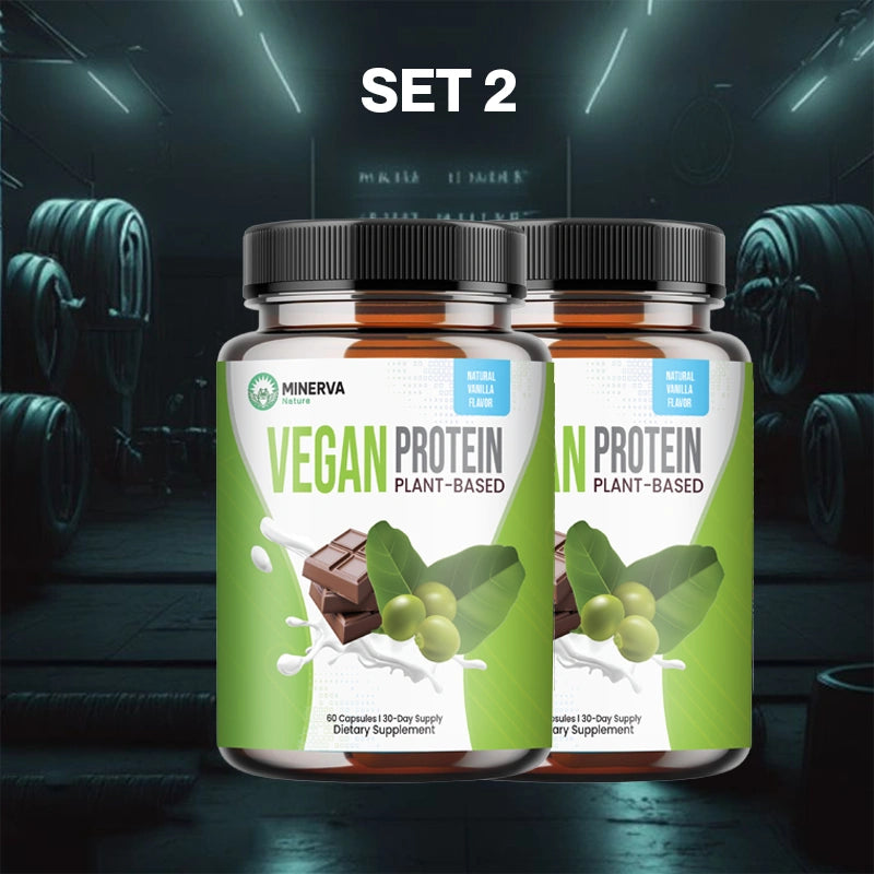 Minerva Nature Ultimate Vegan Protein for Muscle Growth & Fat Loss