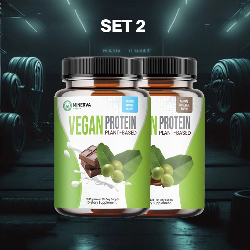 Minerva Nature Ultimate Vegan Protein for Muscle Growth & Fat Loss