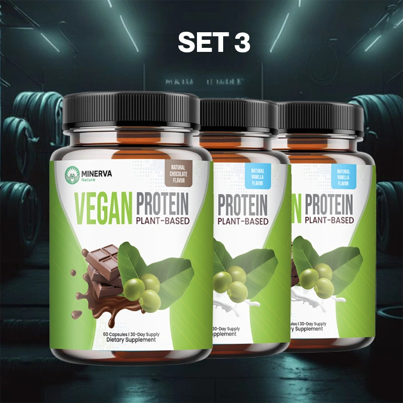 Minerva Nature Ultimate Vegan Protein for Muscle Growth & Fat Loss
