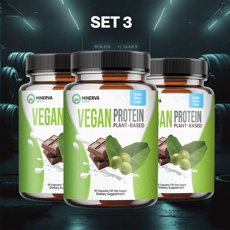 Minerva Nature Ultimate Vegan Protein for Muscle Growth & Fat Loss