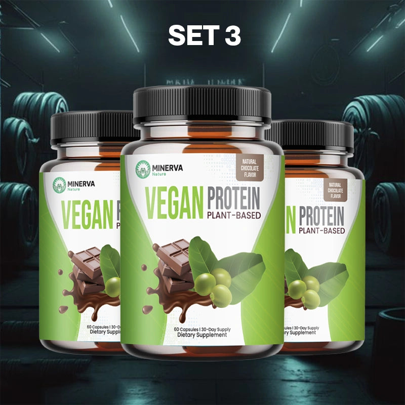 Minerva Nature Ultimate Vegan Protein for Muscle Growth & Fat Loss