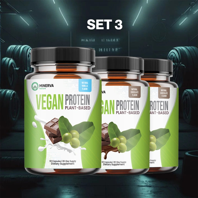 Minerva Nature Ultimate Vegan Protein for Muscle Growth & Fat Loss