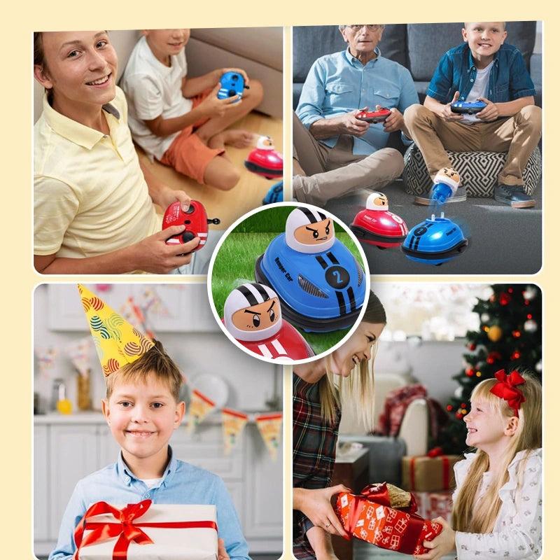 Family RC Bumper Cars - Crash, Spin & Play Together