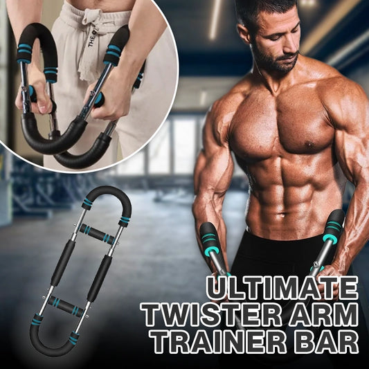 Ultimate Twister Arm Trainer Bar - Full-body Activation, Adjustable Resistance & Portable Design