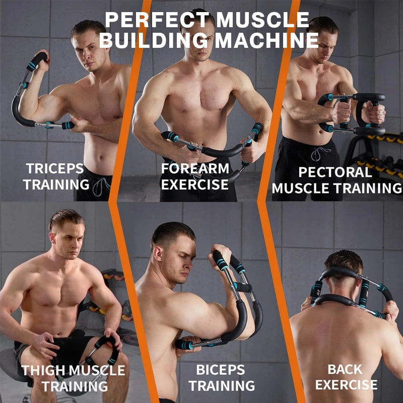 Ultimate Twister Arm Trainer Bar - Full-body Activation, Adjustable Resistance & Portable Design