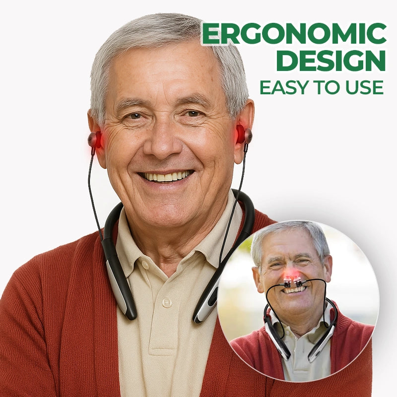 Red Light Tinnitus Relief Earbuds - Effective Relief, Safe & Natural Solution