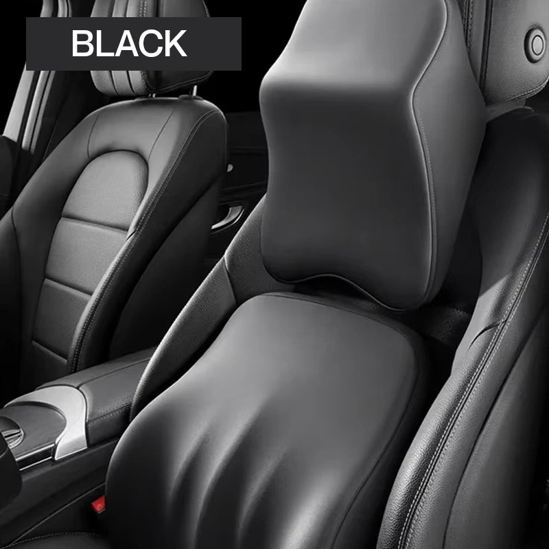 Nylux 2025 Ergofit Car Cushion – Breathable Memory Foam Support with Anti-Slip Base for All Vehicles