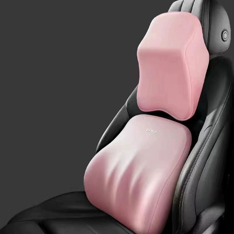 Nylux 2025 Ergofit Car Cushion – Breathable Memory Foam Support with Anti-Slip Base for All Vehicles