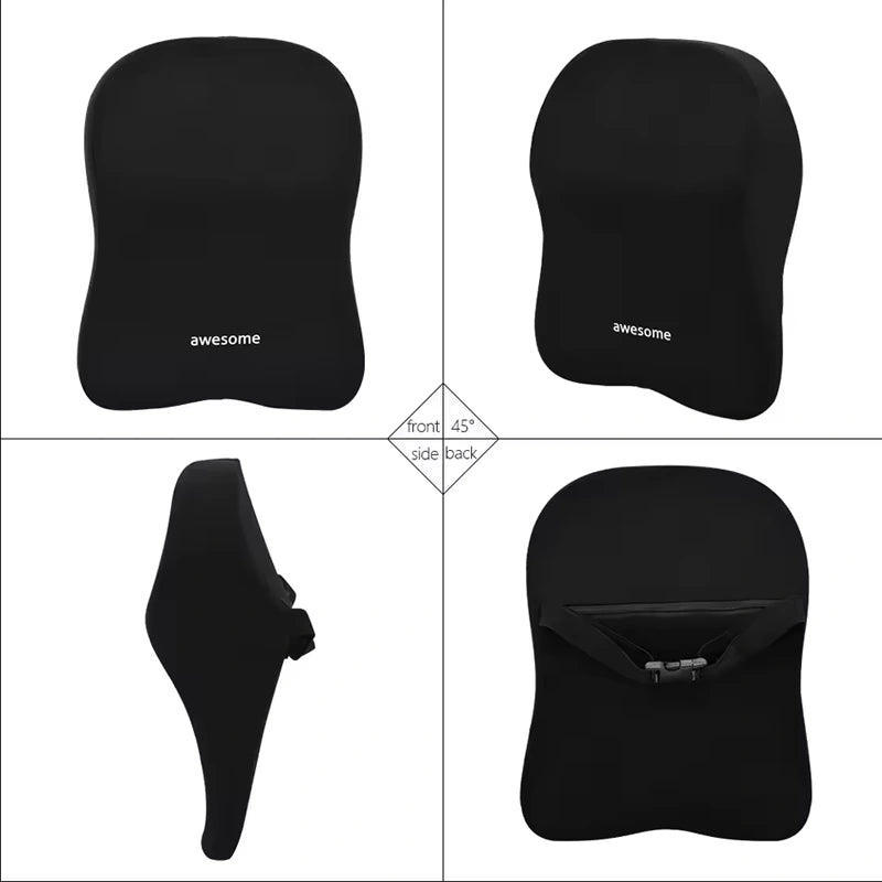 Nylux 2025 Ergofit Car Cushion – Breathable Memory Foam Support with Anti-Slip Base for All Vehicles