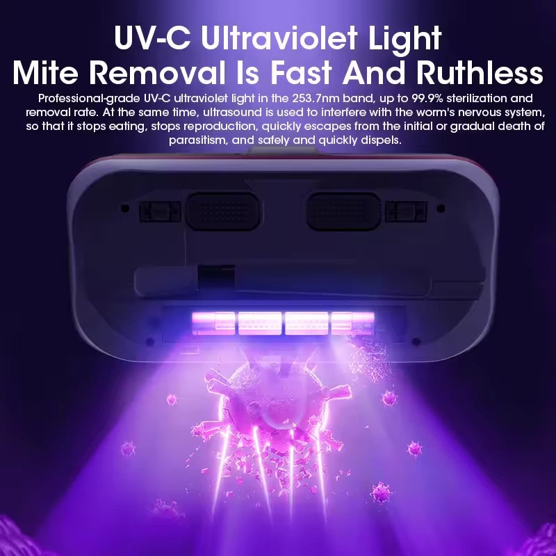 PureBreathe UV Vacuum – Allergen-Killing, Deep-Cleaning & Mattress-Safe