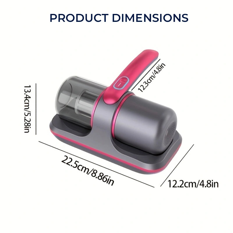 PureBreathe UV Vacuum – Allergen-Killing, Deep-Cleaning & Mattress-Safe