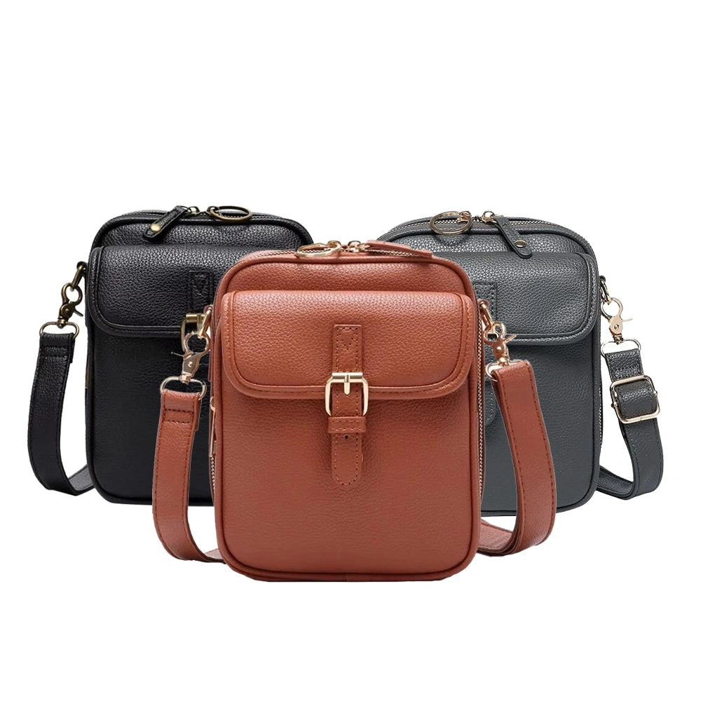Crossbody universal postage bag, trendy storage bag for casual style