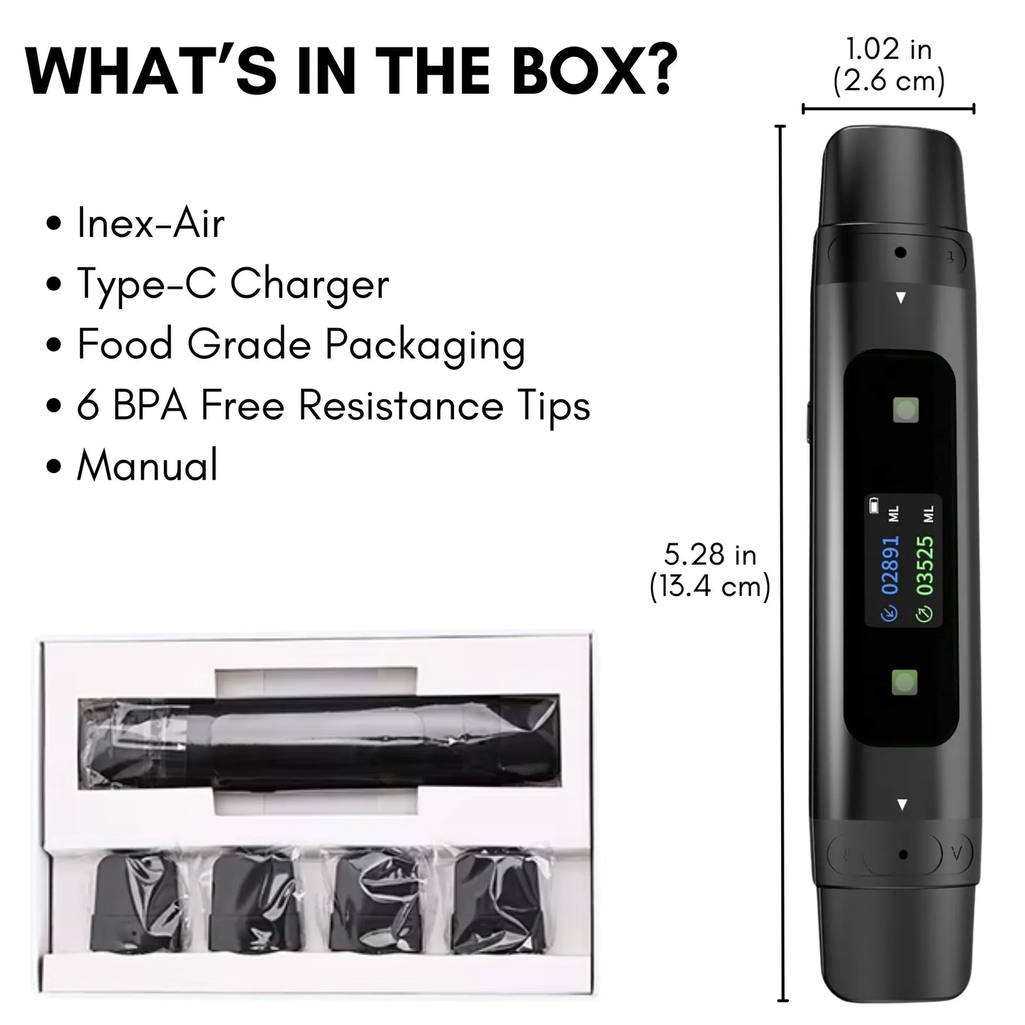 InhaleX – Smart Spirometer, Stress Relief, Breath Strength
