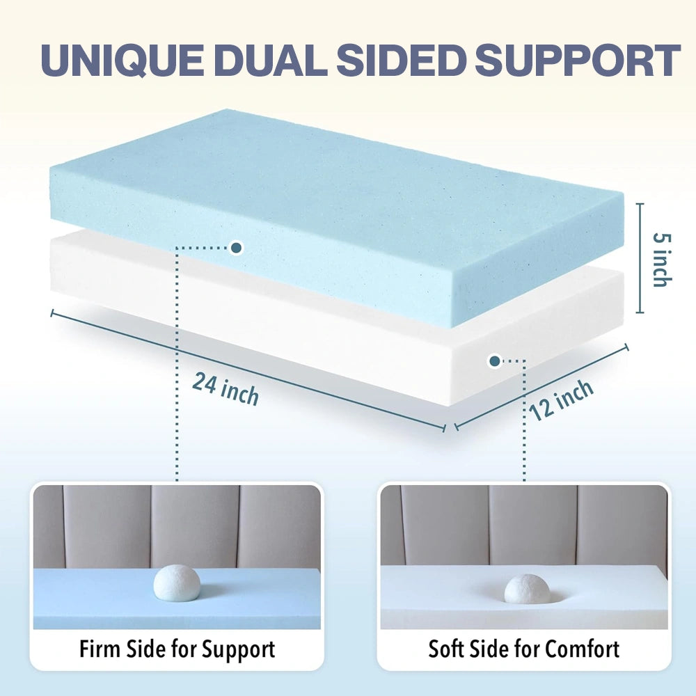 Side Sleep Cube Ergonomic Side Sleeper Pillow
