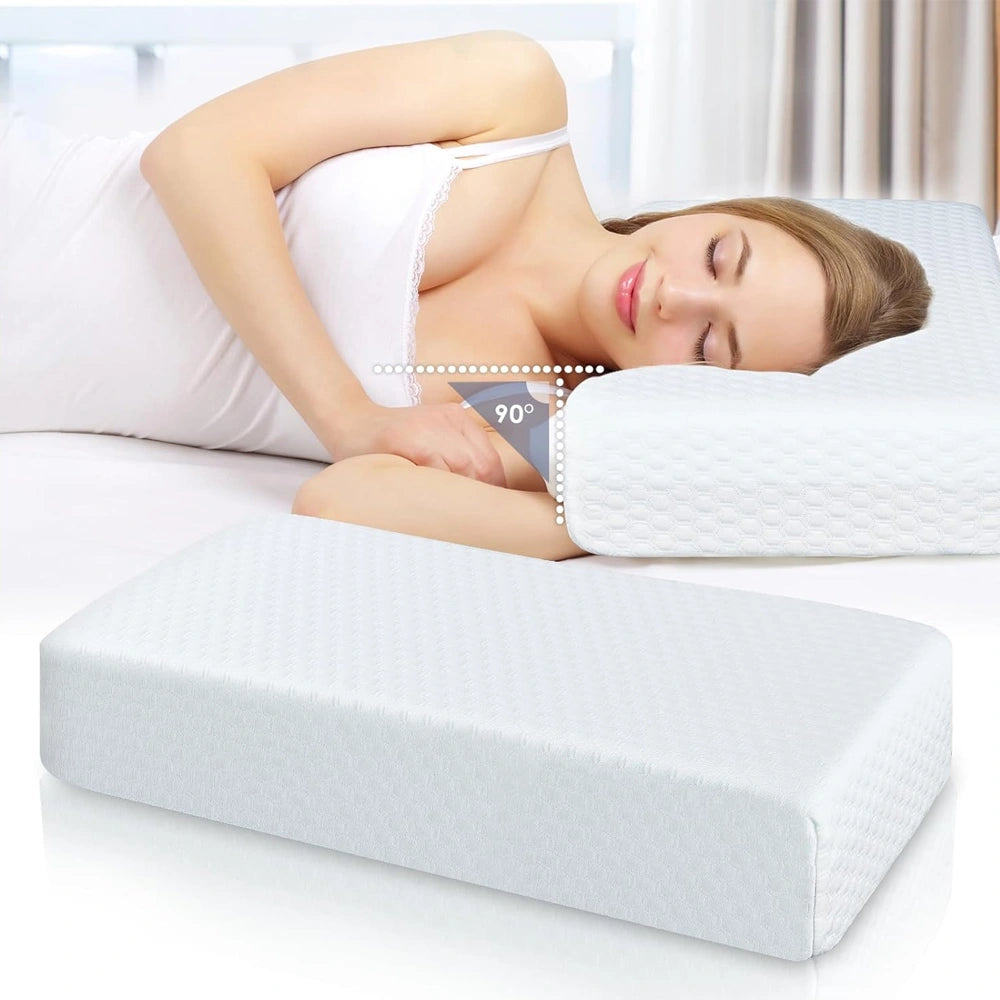 Side Sleep Cube Ergonomic Side Sleeper Pillow