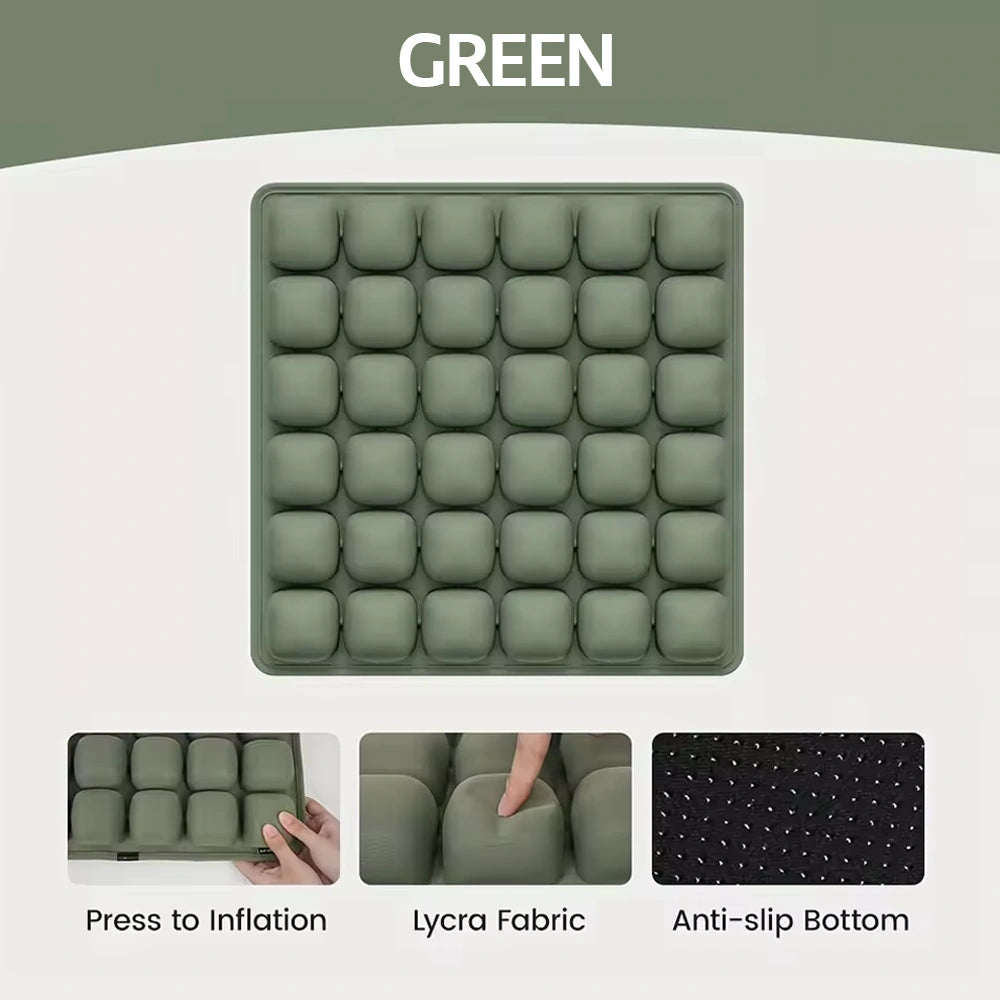 Orthopedic Portable & Easy Inflatable3D Airbag Massage Seat Cushion