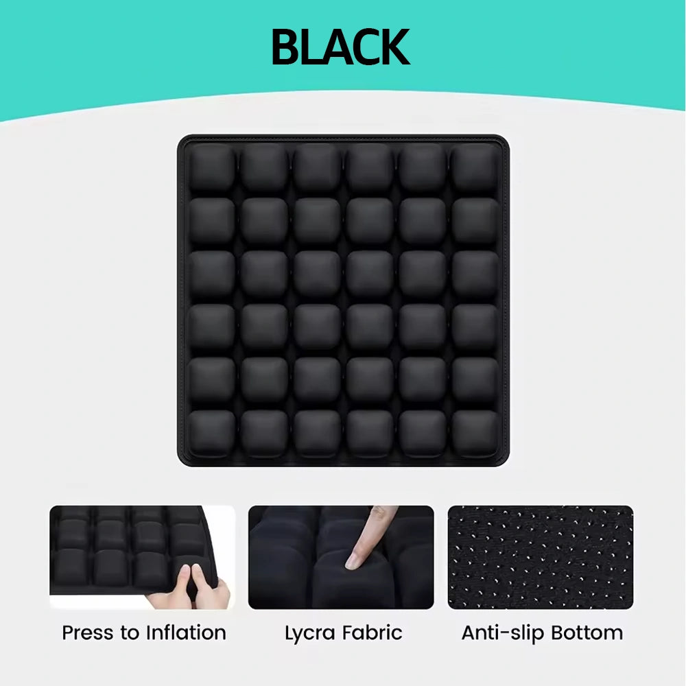 Orthopedic Portable & Easy Inflatable3D Airbag Massage Seat Cushion
