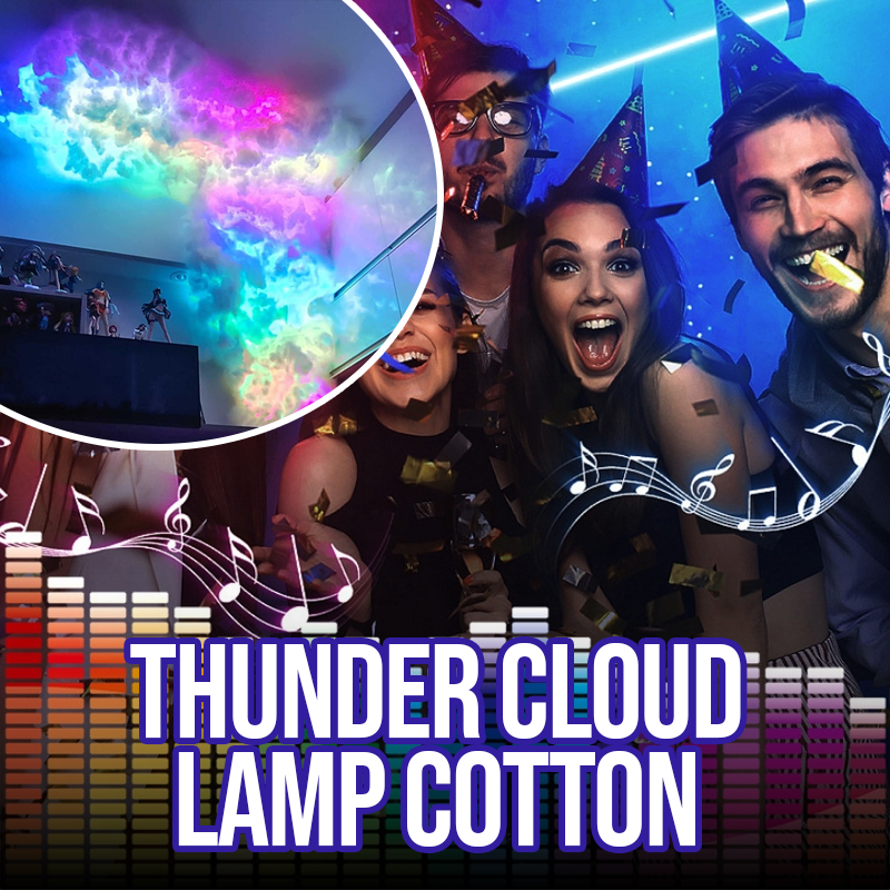 3D Creative Cloud Light Thunder Cloud Lamp Cotton for Gaming Room Party Garage Club Bar Dj Light, Coolest Decorations for Adults and Kids