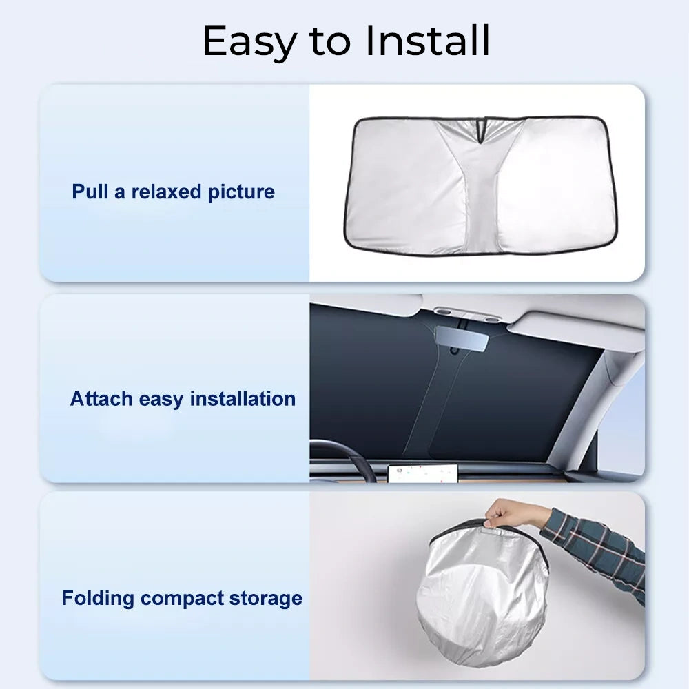 UV Rays & Sun Heat Protection Windscreen Sun Shade