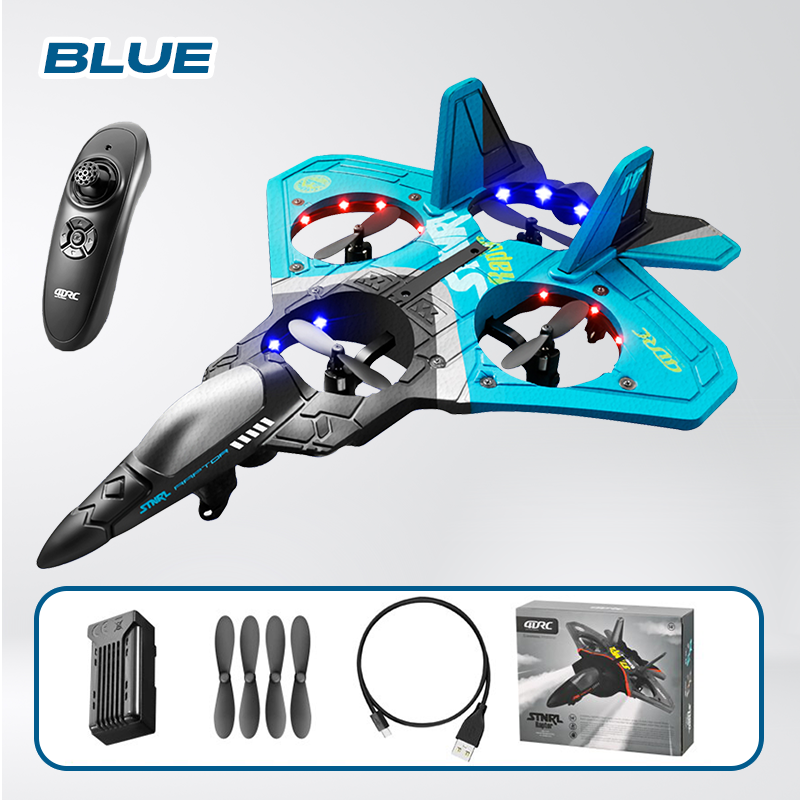 Zesy V17 Foam Gravity Sensing Aircraft Glider with Light Radio Control