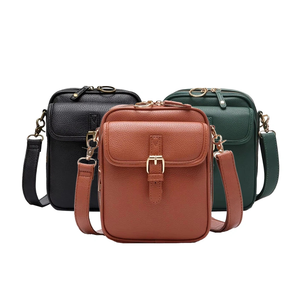Crossbody universal postage bag, trendy storage bag for casual style