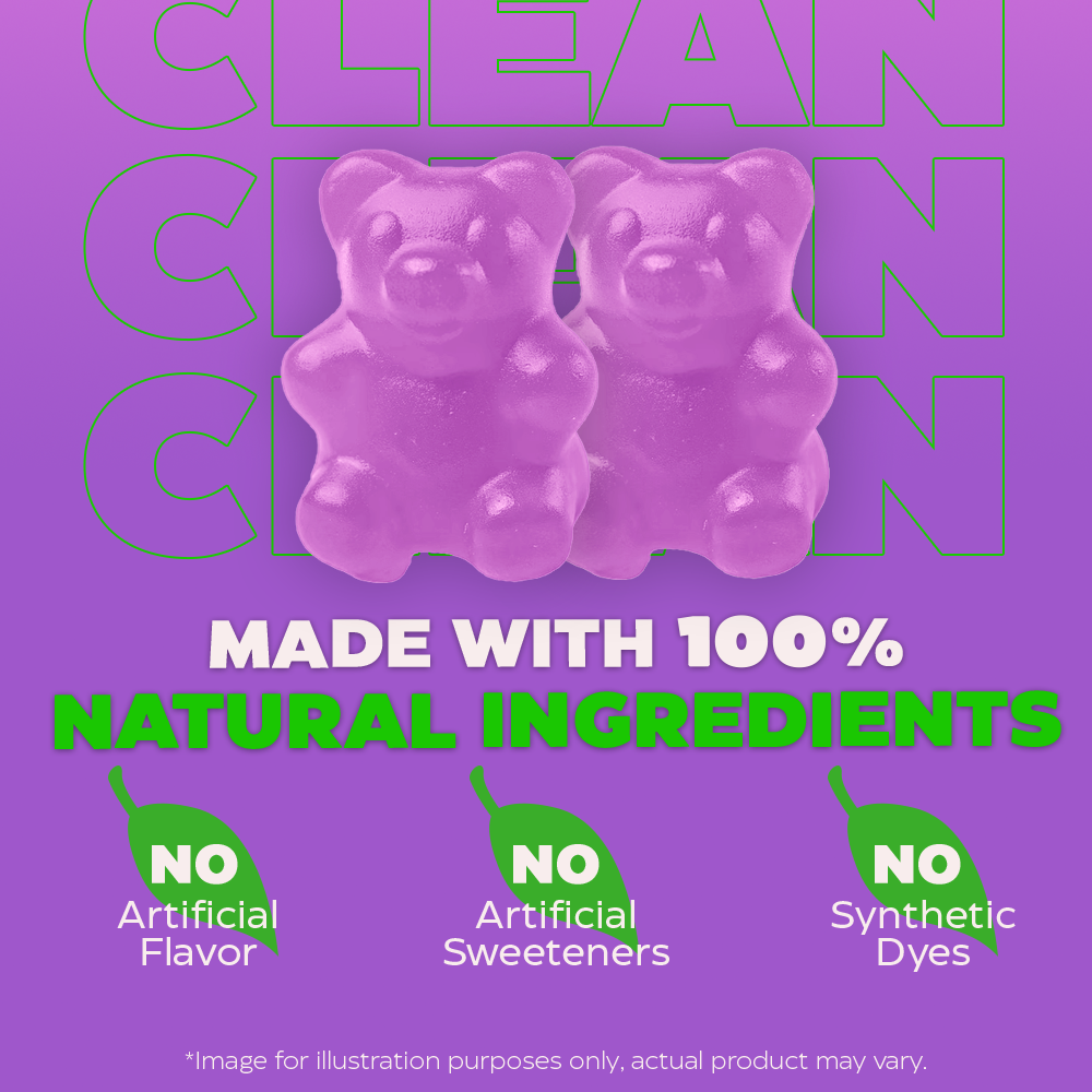 Berry-Flavored, Gluten Free & Gelatin Free Sleep Aid Melatonin Gummies (60 Pieces)