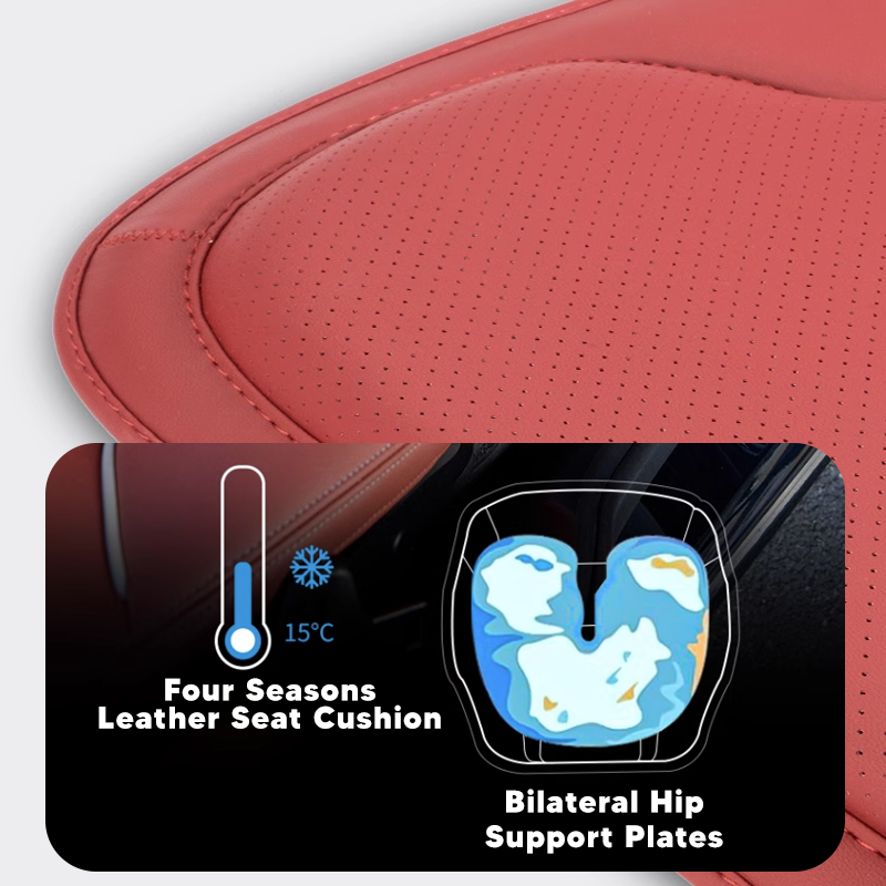 2023 Universal Four Seasons Breathable, Anti-Slip & Full Coverage Car Seat Cushion