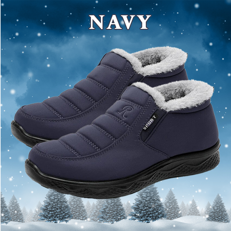 2023 New Women Winter Non-slip Waterproof Snow Plush Ankle Boots