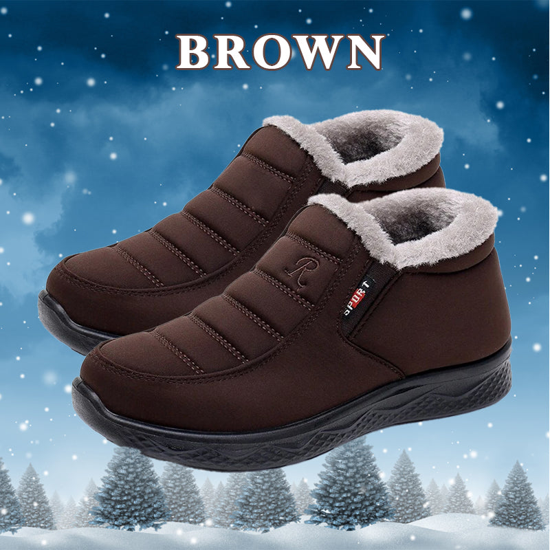 2023 New Women Winter Non-slip Waterproof Snow Plush Ankle Boots