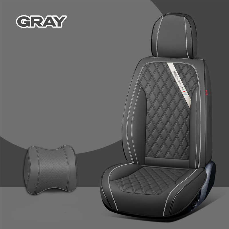Mark 2023 Water-Proof Leather Car Seat Cover for Cars, SUV