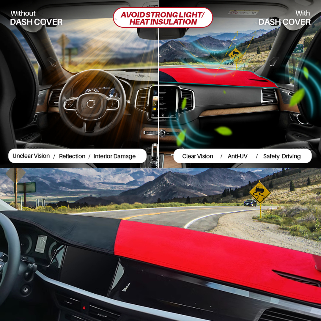 Matix Custom Fit Dashboard Mat Cover For Sedan, Hatchback, SUV, MPV, Truck, etc.