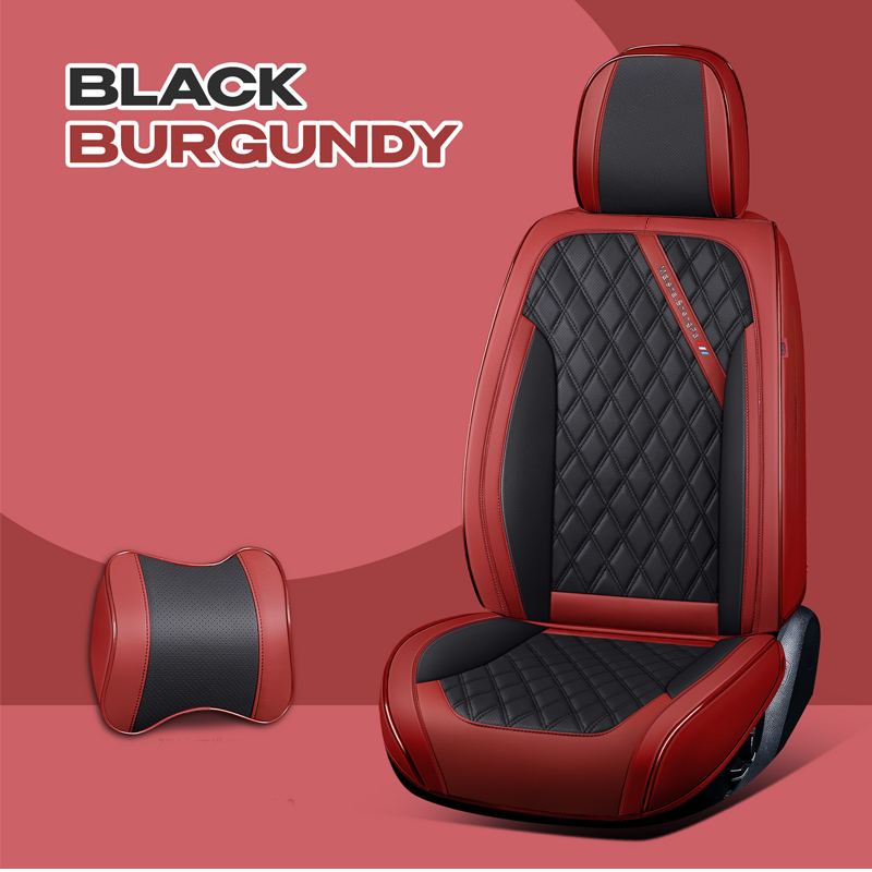 Mark 2023 Water-Proof Leather Car Seat Cover for Cars, SUV