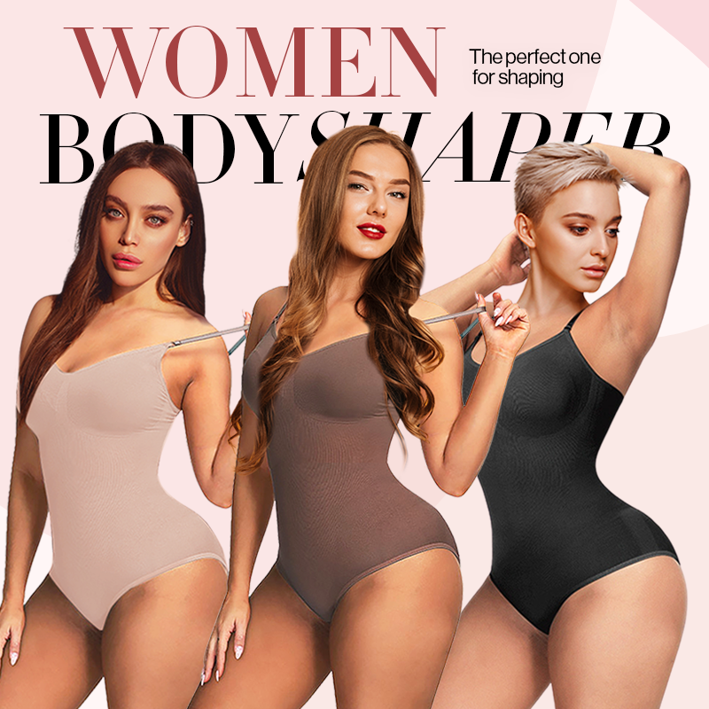 Olivia Tummy Control Seamless Sculpting Snatched Bodysuit Thong Shapewear for Women