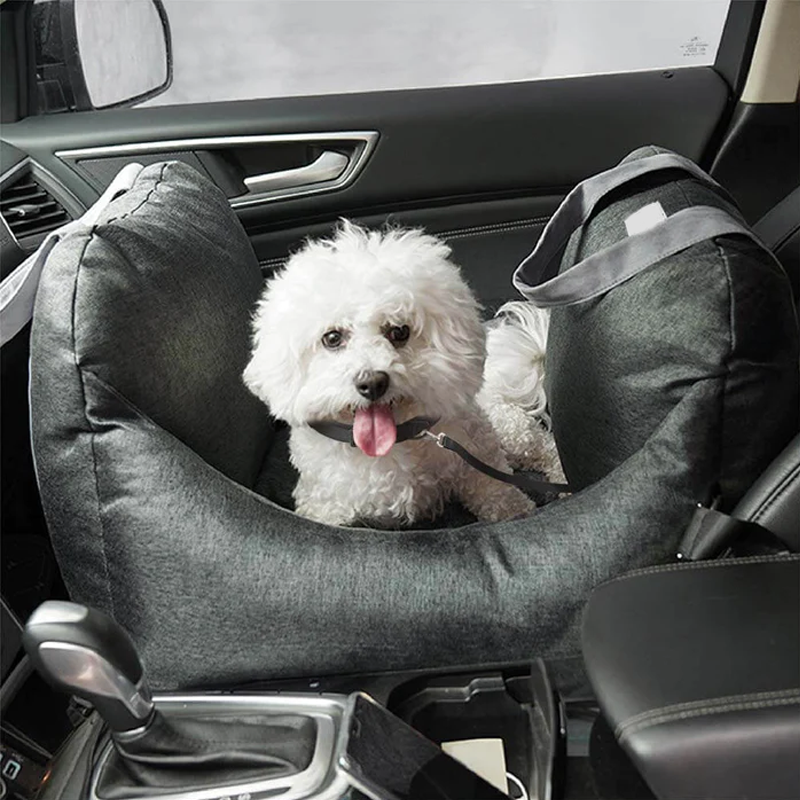 Premium & Safe, Fully Detachable and Washable Travel Car Seat Cover for Small, Medium, Large Pets