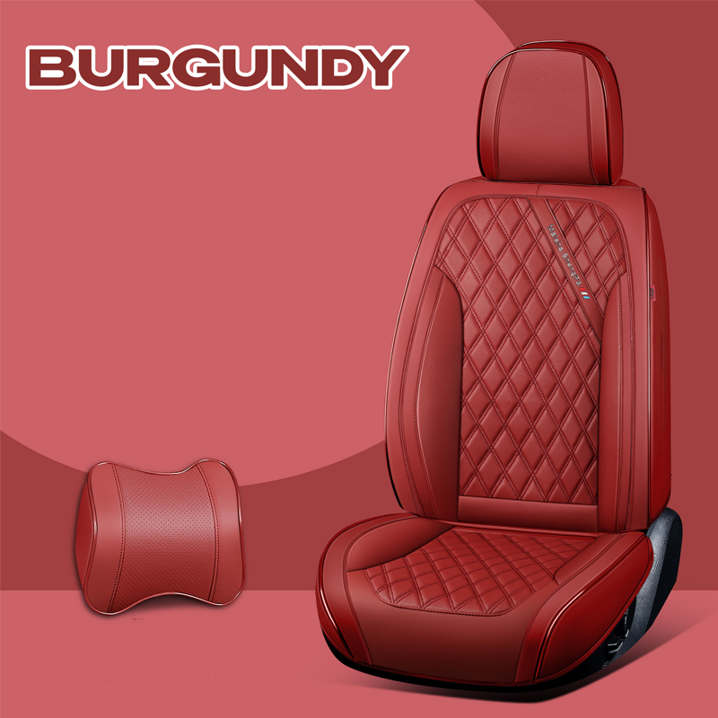 Mark 2023 Water-Proof Leather Car Seat Cover for Cars, SUV