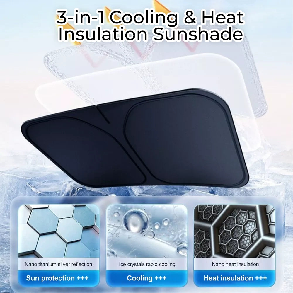 UV Rays & Sun Heat Protection Windscreen Sun Shade