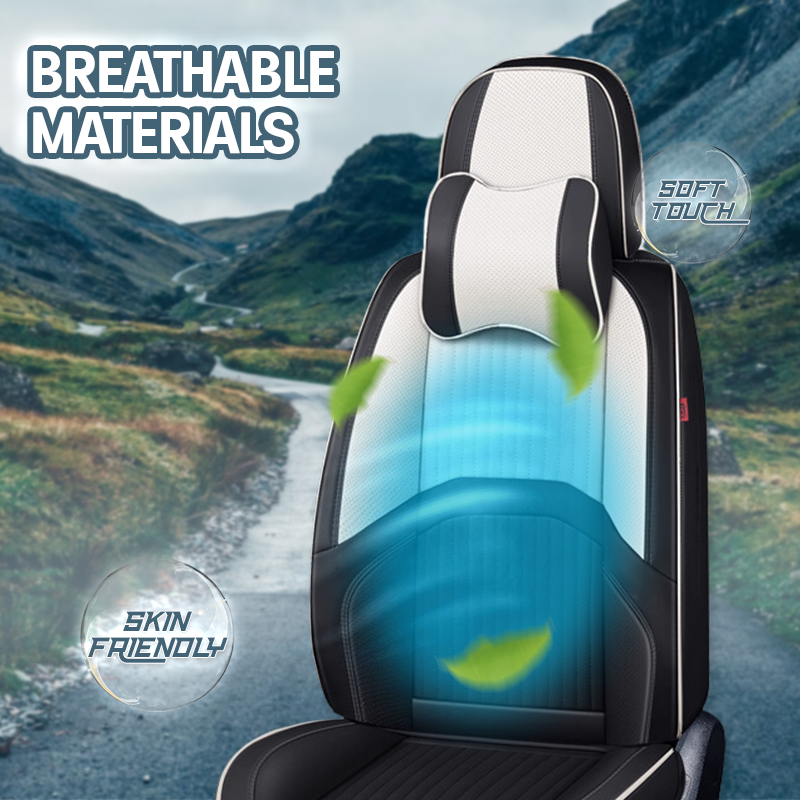 2024 Hudson Leather Car Seat Cover for Cars, SUV