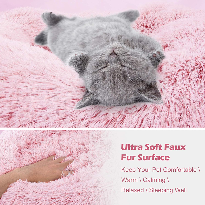 Waterproof, Non-Slip Bottom, Fluffy & Calming Cushion Bed for Pets