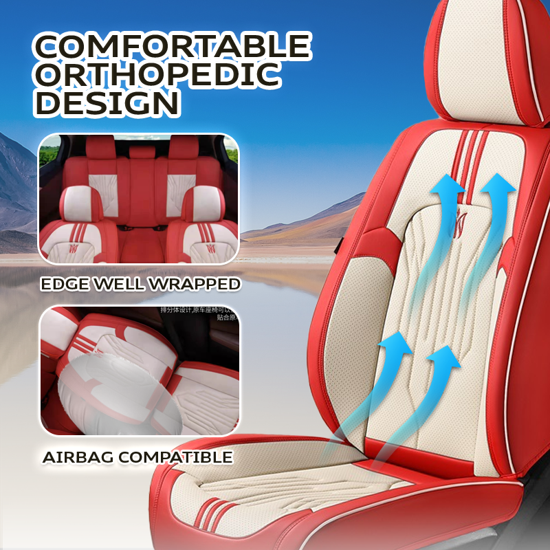 Dylan 2023 Water-Proof Leather Car Seat Cover for Cars, SUV