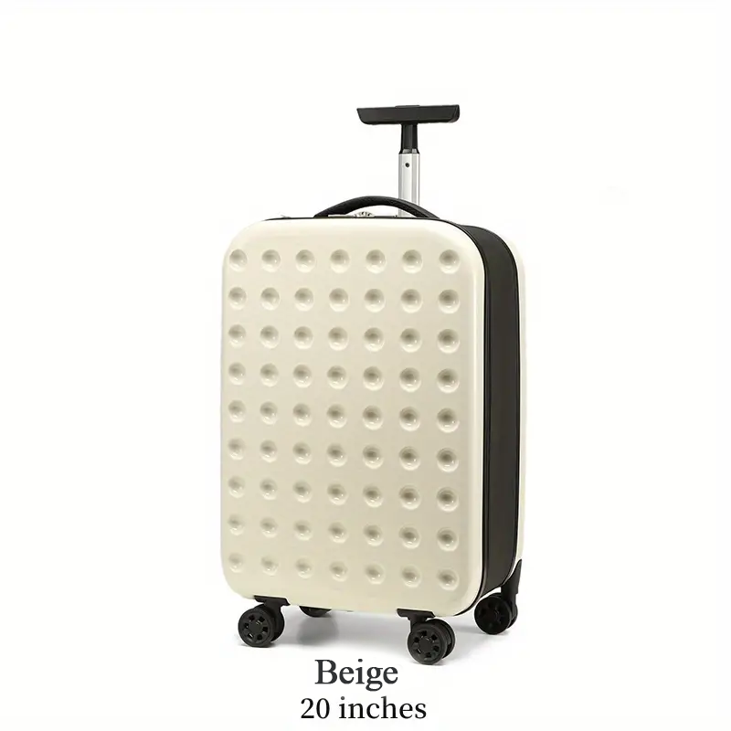 Portable & Foldable Password Lock Travel Suitcase Rugged and Durable Travel Luggage