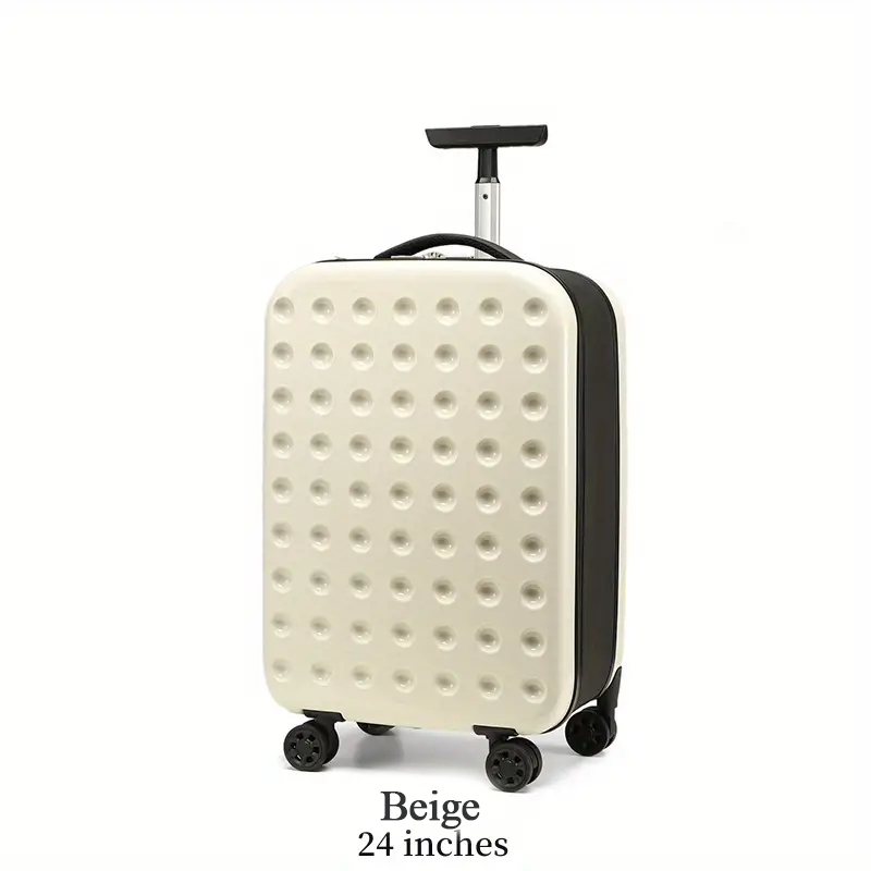 Portable & Foldable Password Lock Travel Suitcase Rugged and Durable Travel Luggage