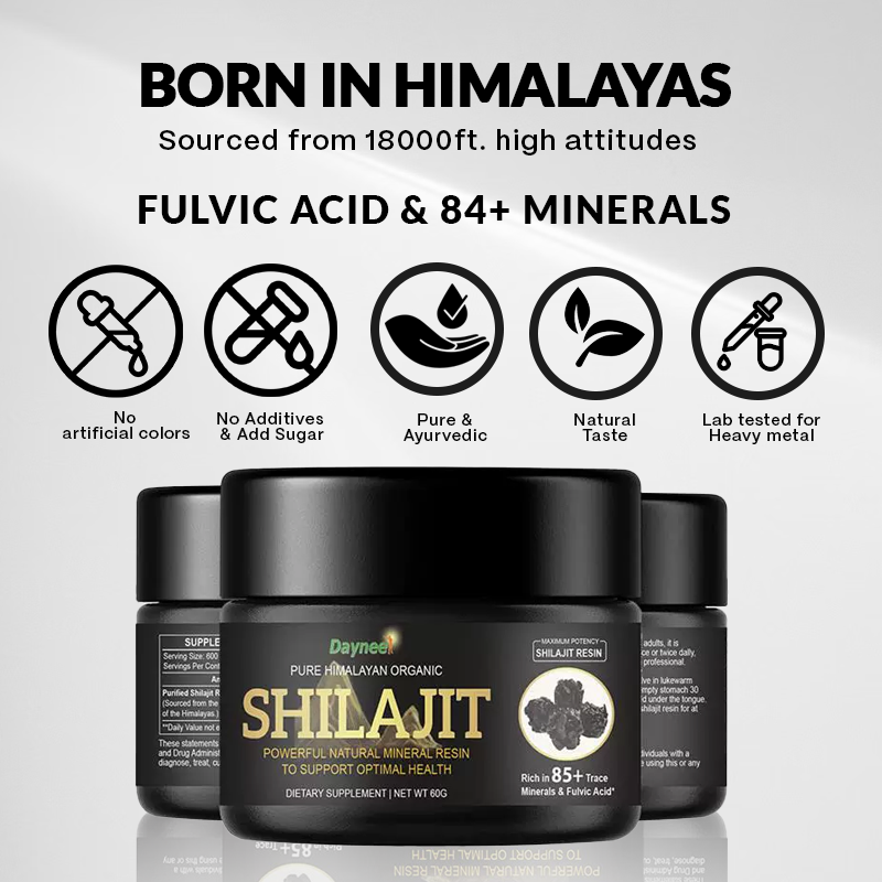 Himalayan Shilajit Resin Boost Strength, Endurance, Immunity, Testosterone & Mental Health