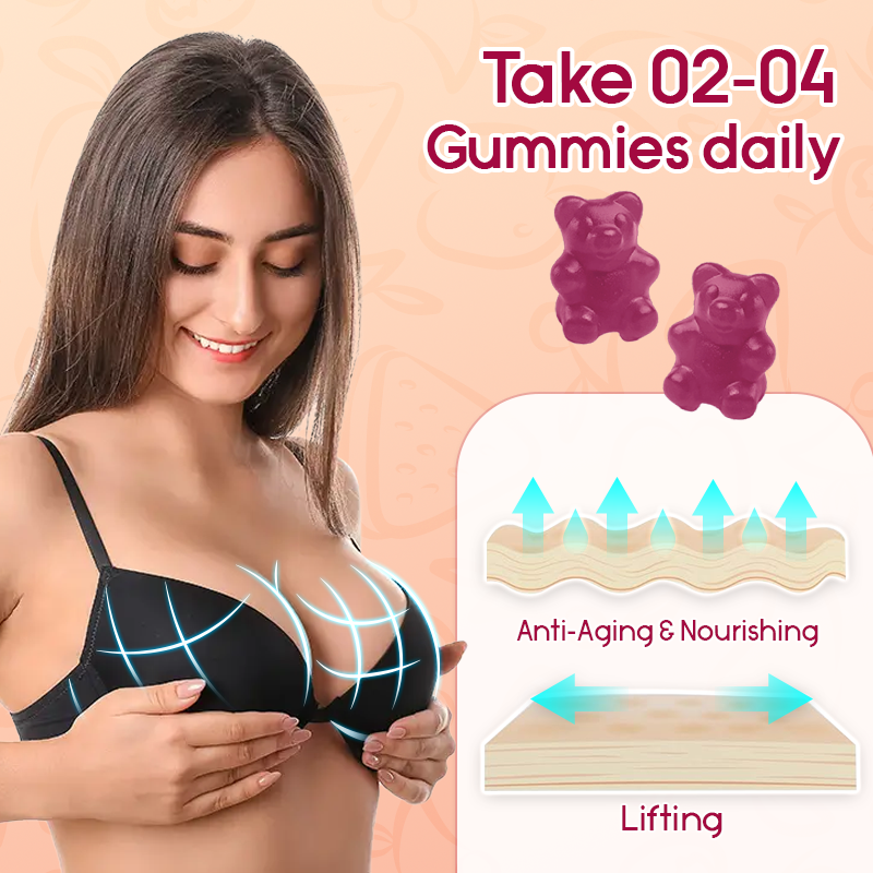 BBL Breast Curve Gummies | Dietary Supplement for Breast Enlargement, Overall Health Support, and Hormonal Balance