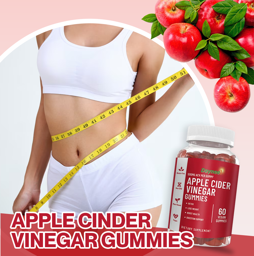 Daynee Apple Cinder Vinegar Gummies | Dietary Supplement for Energy and Health Support