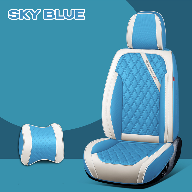 Mark 2023 Water-Proof Leather Car Seat Cover for Cars, SUV