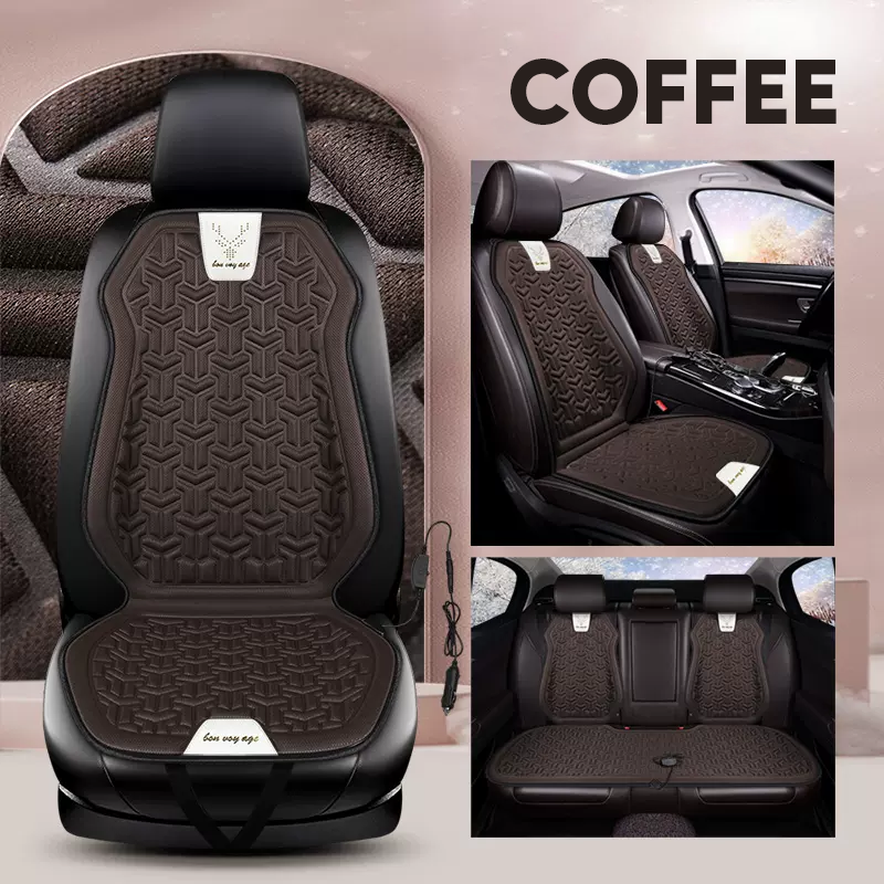 Heated Seat Cushion Cover For Full Back & Seat